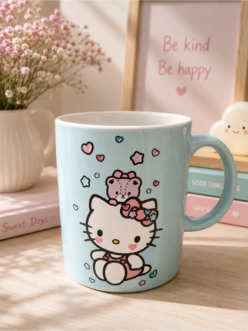 Hello Kitty blue mug
